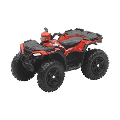 Afbeelding van newray New Ray Miniatuur Replica Polaris Sportsman XP Terreinvoertuig Verzamel en Speelmodel voor Quad Fans Rood 2018 07363