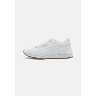 Afbeelding van Puma ST Runner V4 Unisex Sneakers laag, Maat: 48, White/glacial gray Leer