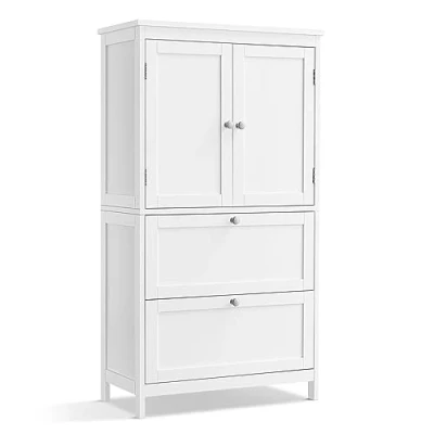 Afbeelding van Badezimmerschrank 30 x 60 110 cm mit 2 Türen und Schubladen