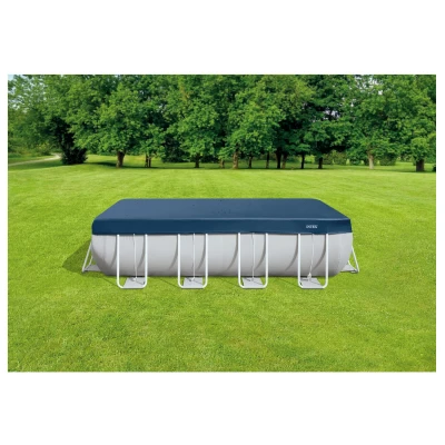 Afbeelding van Intex Prism Pool 400 X 200 Afdekzeil Grijs Zwembad Accessoires