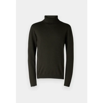 Afbeelding van Jack &amp; Jones Basic ROLL Trui, Heren, Maat: Large, Forest night