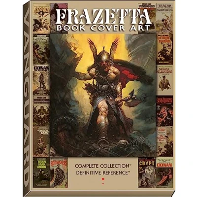 Afbeelding van Definitive Reference Series Frazetta Book Cover Art