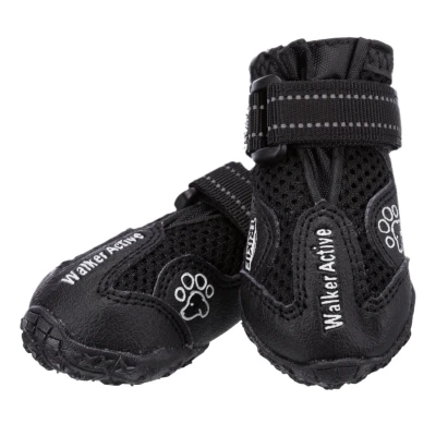 Afbeelding van Trixie Pootbescherming Walker Active Zwart S M 2 ST (398236)