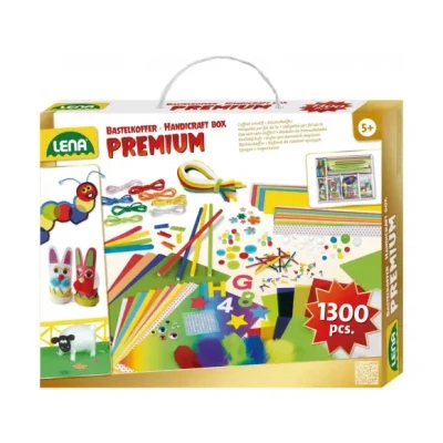 Afbeelding van Lena Knutselset Premium Junior 38 Cm Karton Groen 1300 delig