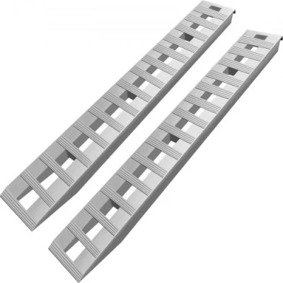 Image de VEVOR Rampe de Chargement en Aluminium 213x35,5 cm Charge 2722 kg pour Camion