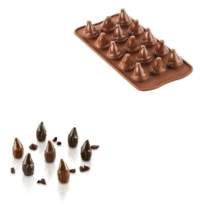 Afbeelding van Silikomart Chocolade Mal Mr &amp; Mrs Brown