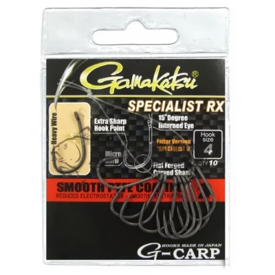 Afbeelding van Gamakatsu G Carp Specialist Rx Hooks #4 Vishaak