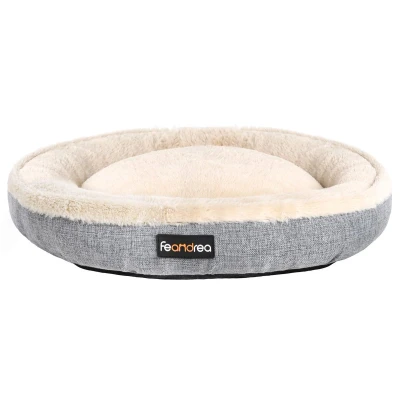 Afbeelding van Feandrea PGW075G02 honden en kattenbed, Ø 75 cm, grijs