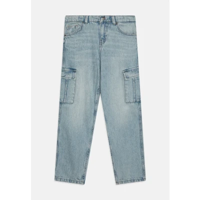Afbeelding van Kids ONLY Kogharmony WIDE Carrot Straight leg jeans voor kinderen, Maat: 116, Light blue denim