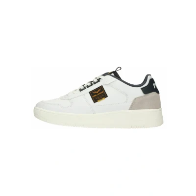 Afbeelding van PME Legend PBO2302090 Gobbler Sneakers laag, Heren, Maat: 42, White Leer/ synthetisch