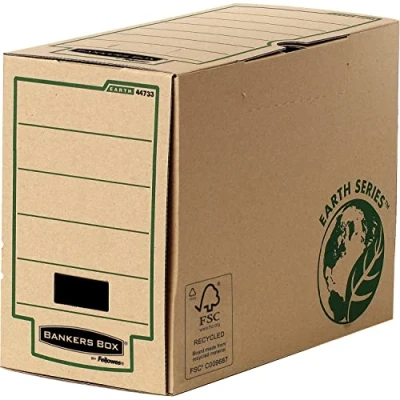 Afbeelding van Fellowes, Opslag van documenten, Archiefdoos aarde (A4)
