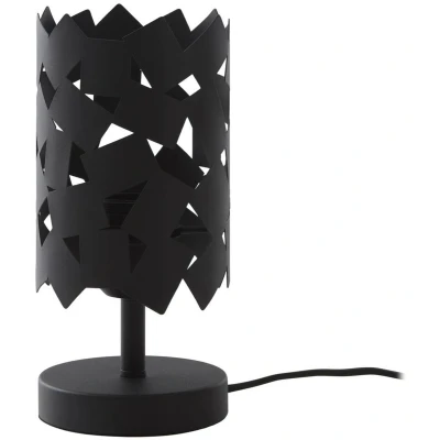 Afbeelding van Lucande Tafellamp 1licht IJzer, metaal H: 25 cm E27 zwart