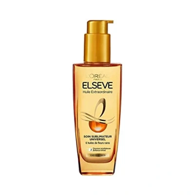 Image de l’oréalparis Elseve Huile Extraordinaire Universelle Pour Tous Types de Cheveux Soin Sublimateur Matière 100 ml