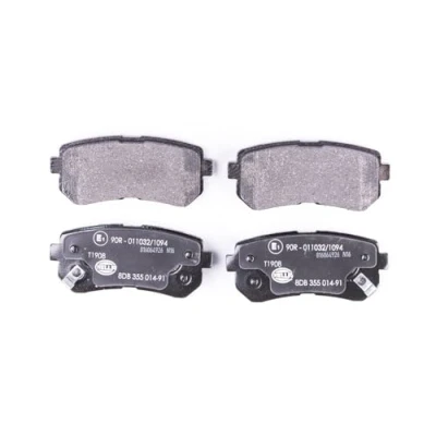 Afbeelding van HELLA 8DB 355 014 911 Remblokkenset Met akoestische slijtagewaarschuwing toebehoren HYUNDAI: i20 I Hatchback, ix20