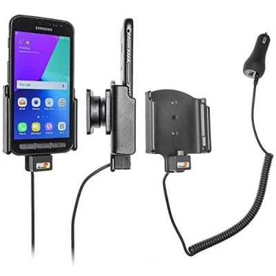Afbeelding van Brodit houder geschikt voor Samsung Galaxy Xcover 4 Actieve met 12/24V lader