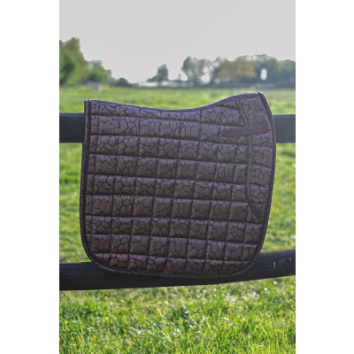 Image de HB Ruitersport Tapis de Selle Dressage Snake Marron Full