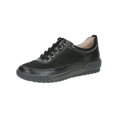 Afbeelding van Caprice 9 23705 43 damessneakers, Zwart/kam