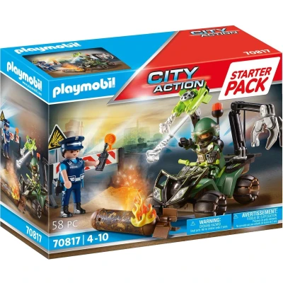 Afbeelding van Playmobile Playmobil Starterpack Politie gevarentraining