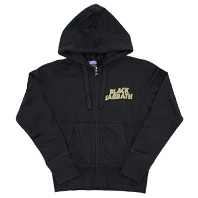 Afbeelding van Black Sabbath Tour 1978 Vest met capuchon S Zwart
