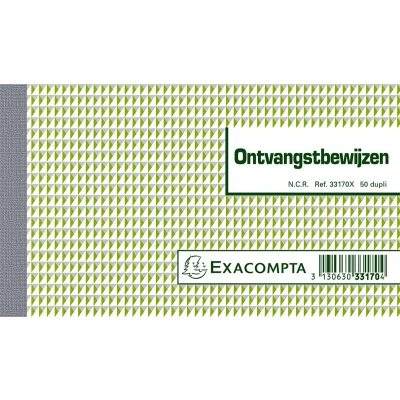 Afbeelding van Kasboek Exacompta Manifold ontvangstbewijs dupli 50vel