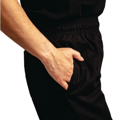 Afbeelding van Whites Easyfit Teflon unisex koksbroek zwart L
