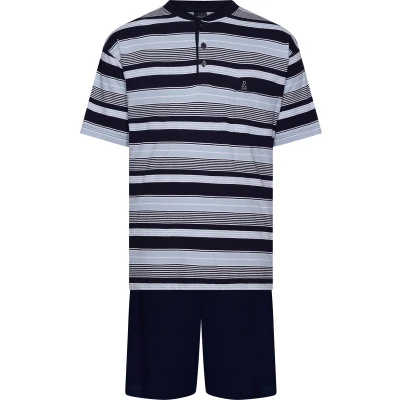 Afbeelding van Robson Heren Shortama Classic Stripes Katoen Maat 56