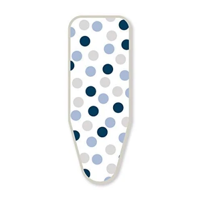 Afbeelding van Laundryspecialist Strijkplankhoes Classic 2 lagen en uitgerust met 3MM schuim maat XL voor een breedte van 42 tot 52 cm lengte 130 138 Universele strijkhoes