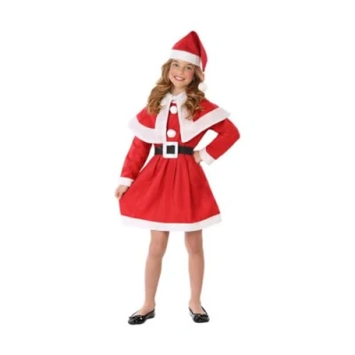 Afbeelding van Kostuums voor Kinderen Kerstmoeder Rood