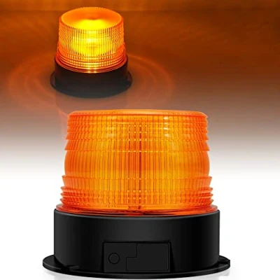 Afbeelding van Dinfu Zwaailicht LED Oranje 12V Draadloze Strobe Licht Magnetische Knipperlichten Emergency Signaallichten voor Auto Voertuig Oplaadbaar