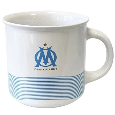 Afbeelding van Keramische mok &quot;Recht op doel&quot; Olympique de Marseille Officieel gelicentieerd product