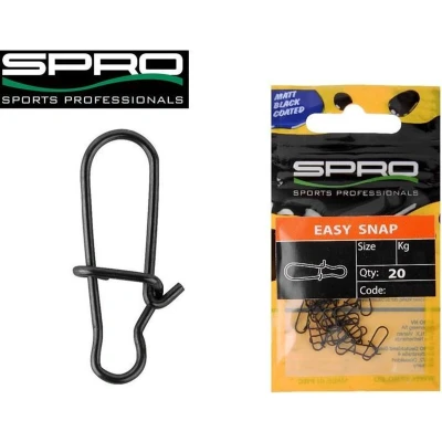 Afbeelding van Spro Easy Snap &#039;Matt Black&#039; Maat 3 (18 stuks) Wartel