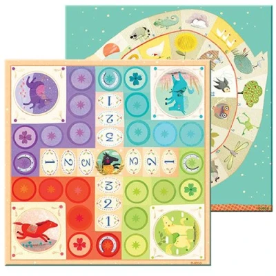 Afbeelding van Djeco ganzenbord ludo &amp; co junior