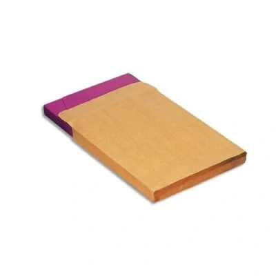 Afbeelding van GPV 250 kraftpapieren hoezen 120 g, 229 x 324 mm, met venster, 50 100 3 vouwen, 30 mm