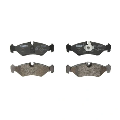 Afbeelding van Remblokkenset, schijfrem ECO FRICTION FERODO FVR1039