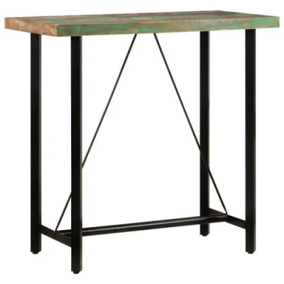 Afbeelding van Bartafel 150X70X107 cm Massief Gerecycled Hout 1 / 110 x 55 107