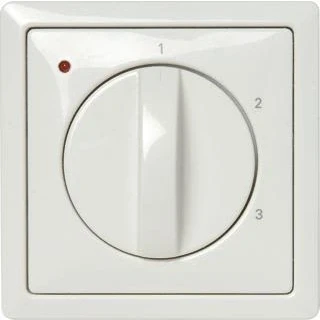 Afbeelding van Zehnder 3 standenschakelaar (inbouw) met filtervuil of storingsmelding 659000300