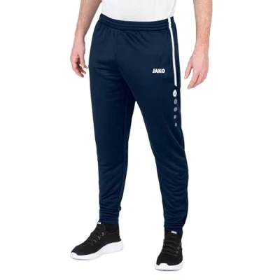 Image de JAKO Actieve Trainingsbroek, Uniseks Volwassene, Marine/Wit, L