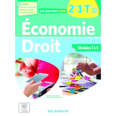 Afbeelding van ECONOMIE DROIT 2E 1E TLE BAC PRO POCHETTE ELEVE