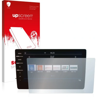 Afbeelding van upscreen Screenprotector voor Volkswagen Tiguan Elegance TDI DSG 2020 Discover Pro 9.2&quot; Folie Beschermfolie transparant