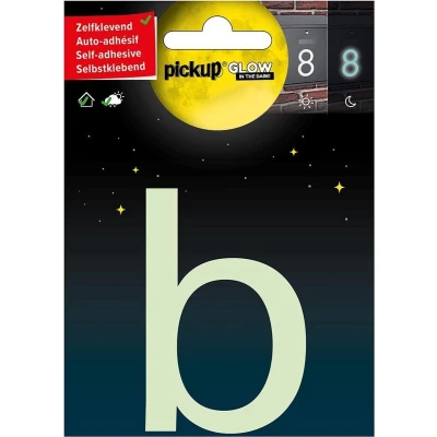 Afbeelding van Glow in the dark Huisnummer b Pickup