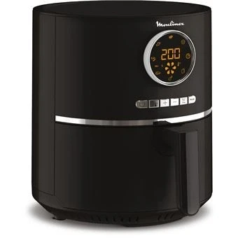 Afbeelding van Moulinex Ez111810 Air Fry Ultra Black Airfryer