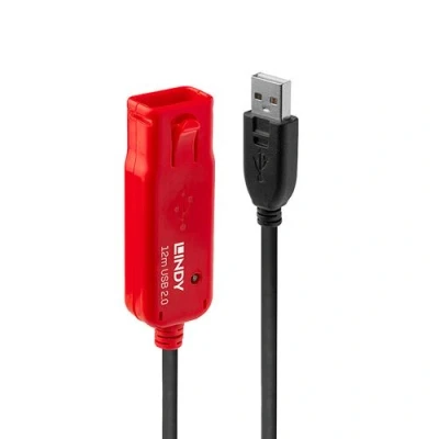 Image de Lindy USB 2.0 Active Extension Cable Pro rallonge de câble 12 m