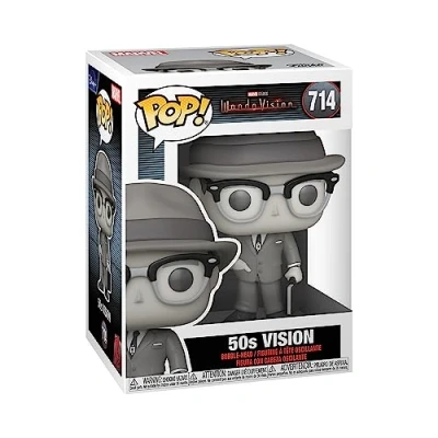 Image de Figurine Funko Pop WandaVision Marvel 50&#039;s Vision with Chase Modèle aléatoire