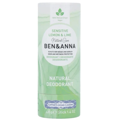 Afbeelding van Deodorant Lemon &amp; Lime Ben Anna Natuurlijk en Vegan 40gr