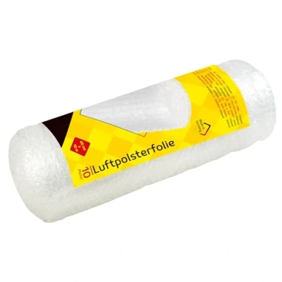 Afbeelding van Idena 10400 Luchtkussenfolie voor het beveiligen van de verzending, 40 cm x 10 m op rol, 70 µ, transparant, 1 stuk
