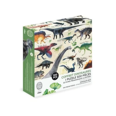 Afbeelding van Vilac puzzel dinosaurussen 500st