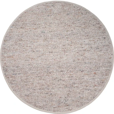 Afbeelding van Veer Carpets Vloerkleed Stone Donker Beige 417 Rond ø160 cm