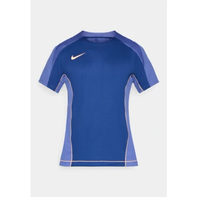 Afbeelding van Nike Performance TOP Sport Tshirt, Heren, Maat: Small, Blue void/dark purple dust/orange pulse