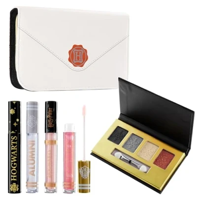 Afbeelding van Harry Potter make upset damestas met voor meisjes (beige letter)