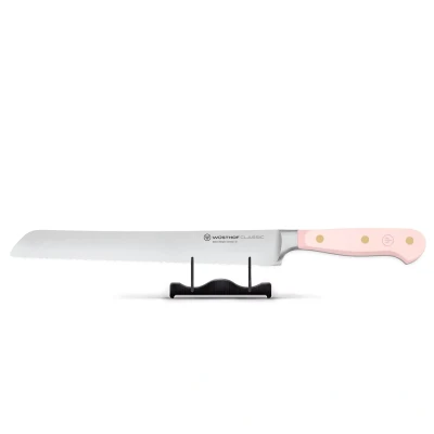 Image de Wusthof Classic Broodmes met dubbele kartelrand Pink Himalayan Salt 23 cm